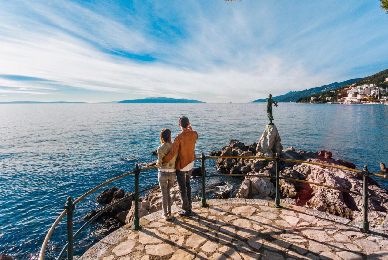 Apartment Maja Opatija With Free Private Parking And Lovely Sea View Terrace Екстериор снимка