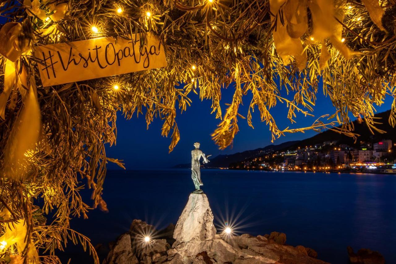 Apartment Maja Opatija With Free Private Parking And Lovely Sea View Terrace Екстериор снимка