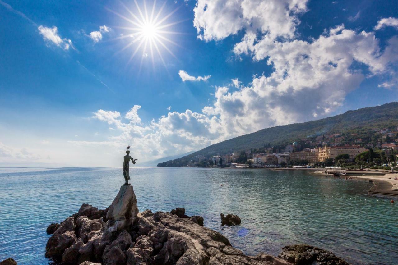 Apartment Maja Opatija With Free Private Parking And Lovely Sea View Terrace Екстериор снимка